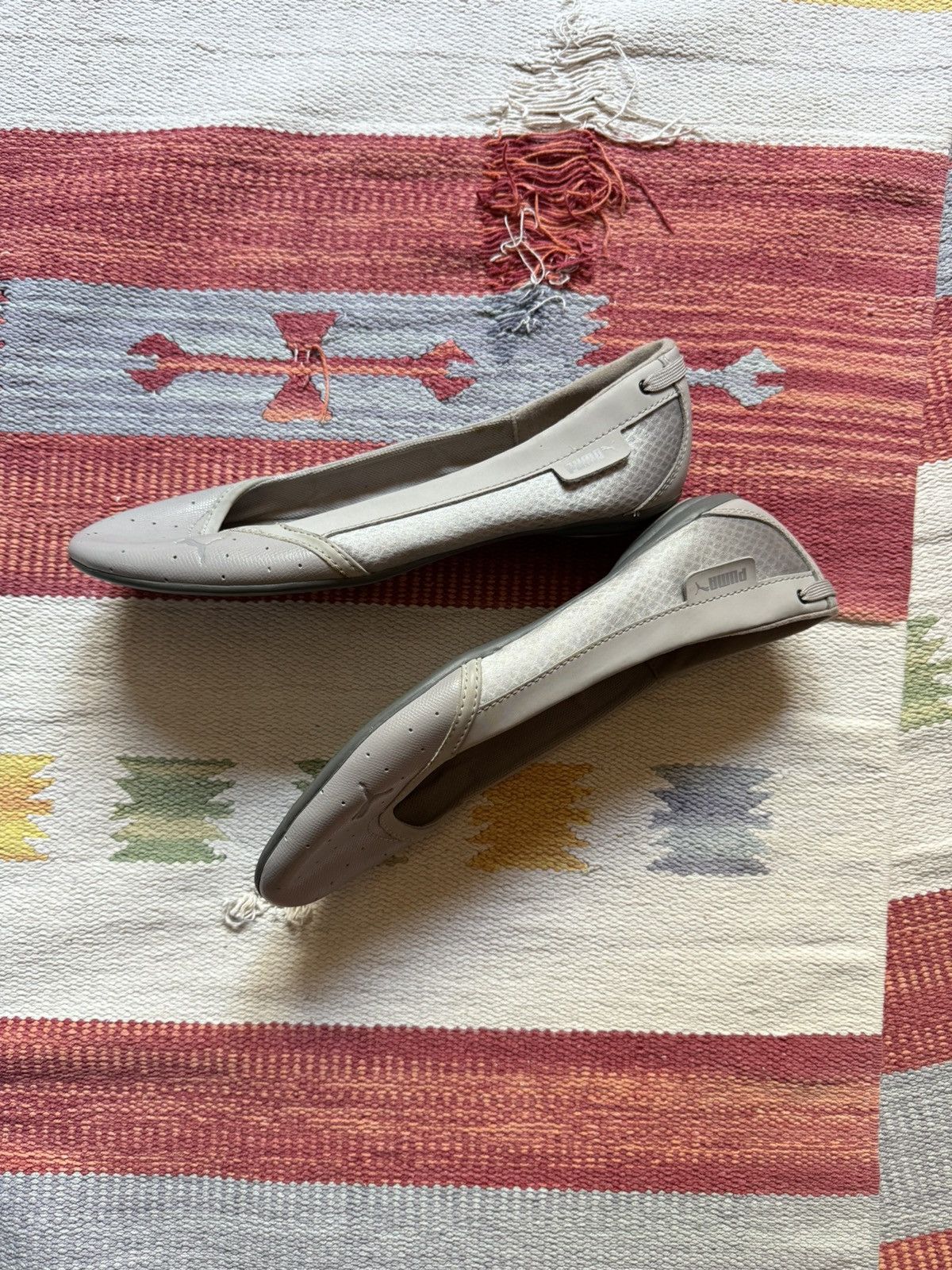 Puma Vintage 00’s Puma y2k Japanese Ballet Flats Size US 7 / IT 37 - 2 Thumbnail