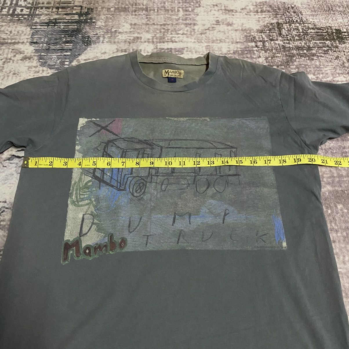 Mambo × Vintage Vintage 2003 Mambo Dumb Truck Faded Tee Size US M / EU 48-50 / 2 - 8 Thumbnail