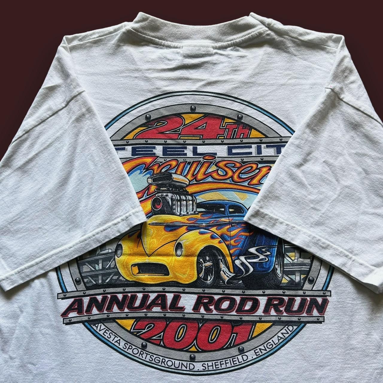 Screen Stars Vintage Steel City Racing T Shirt Grailed