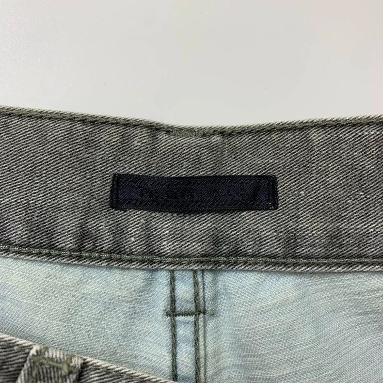 Prada Prada Make old gray denim trousers 2501-Nextarrow Size US 32 / EU 48 - 5 Thumbnail