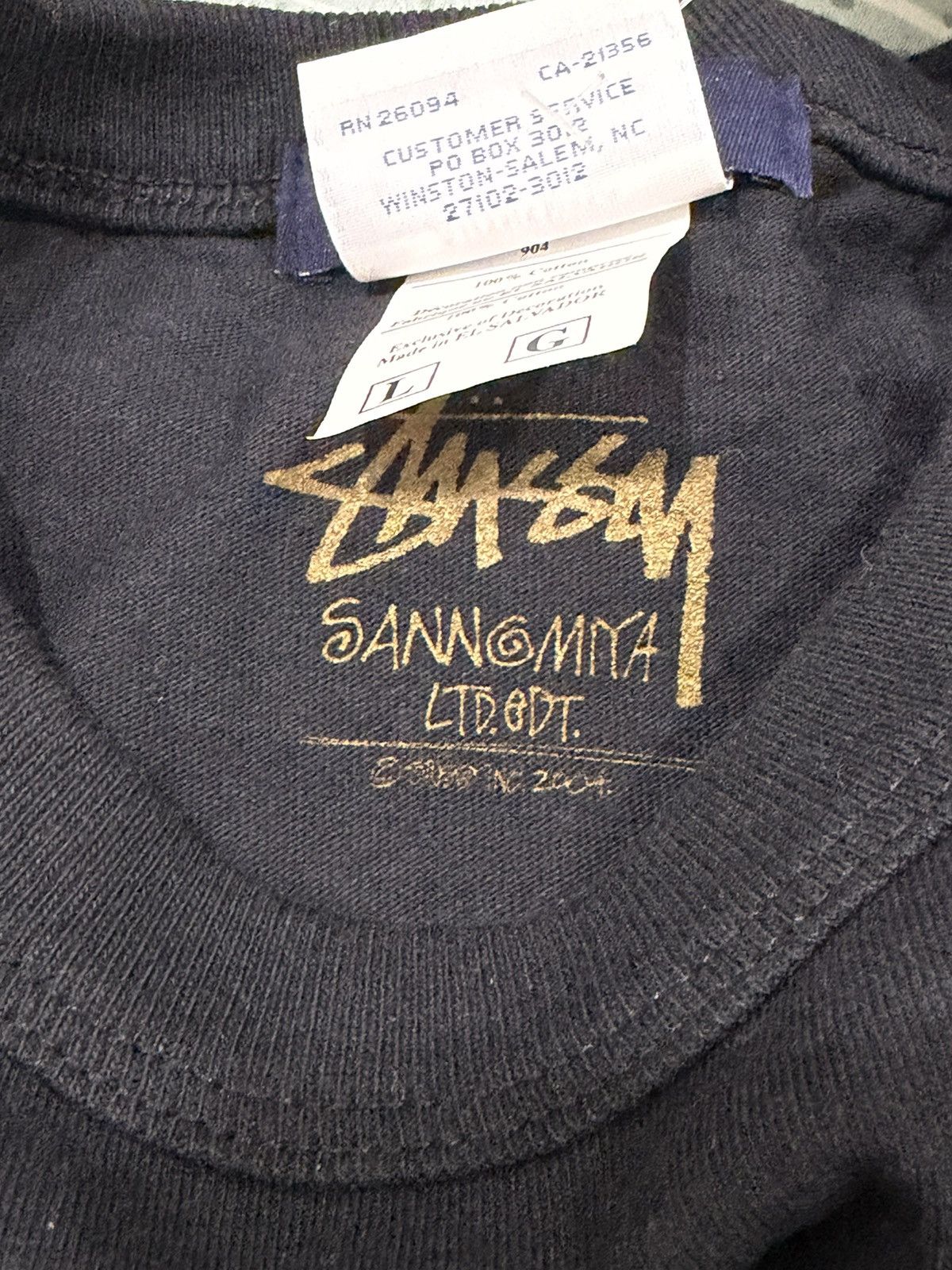 Stussy Stussy ✖️Champion Sannomiya chapter exlusive Size US L / EU 52-54 / 3 - 4 Thumbnail