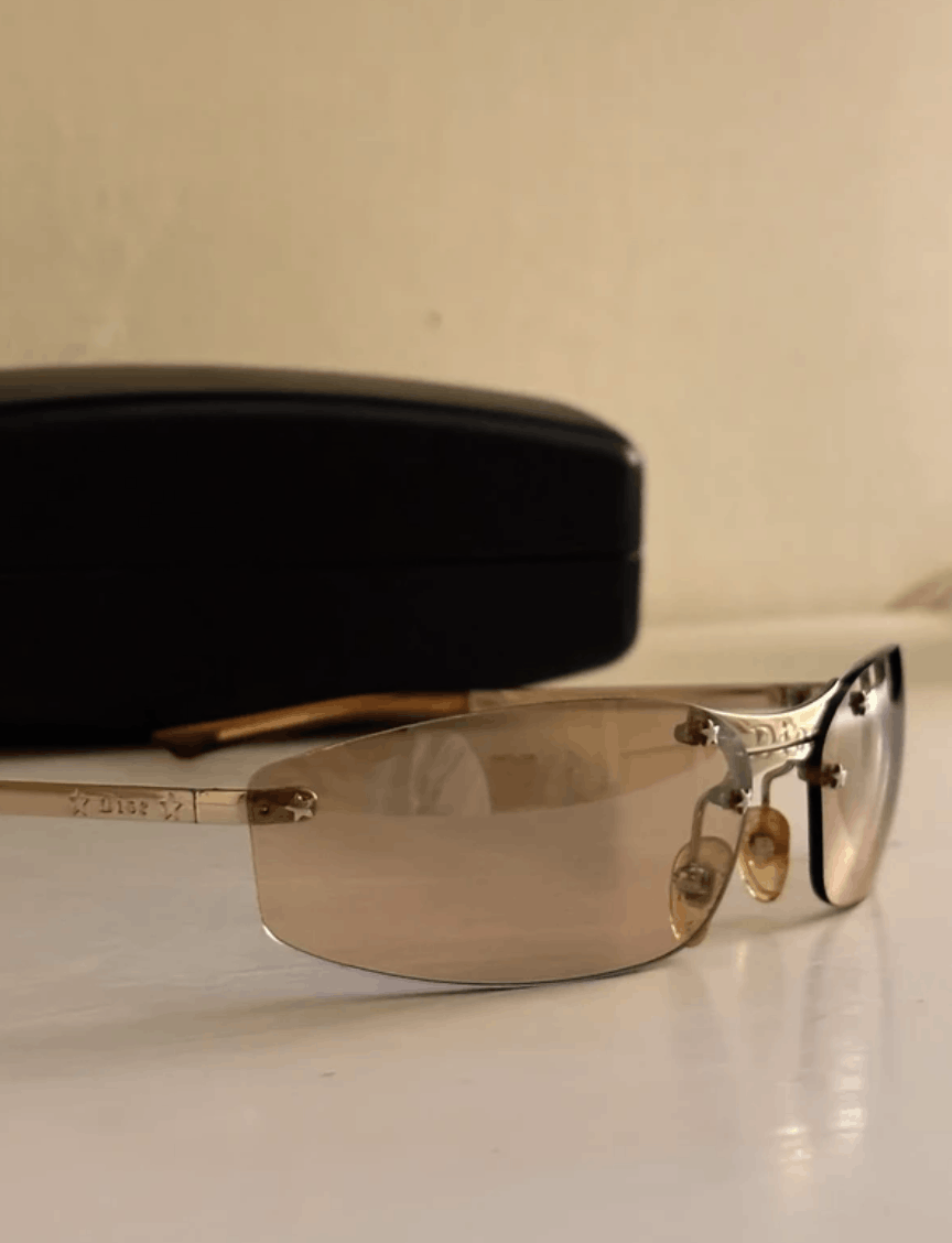 Dior Dior Sunglasses Mini Pop Mask Shield Sport Bike Vintage Size ONE SIZE - 1 Thumbnail