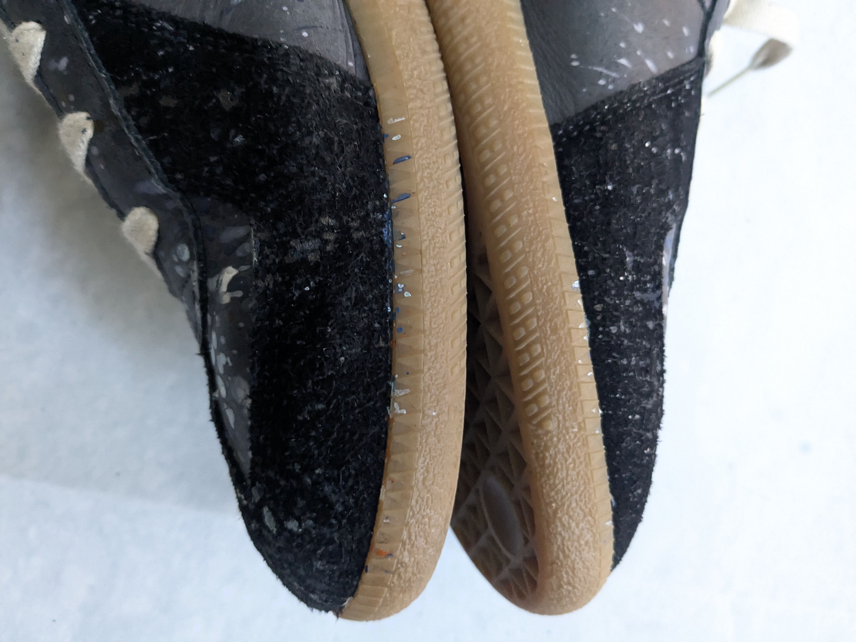 Maison Margiela Maison Margiela GAT Replica Paint Splatter 11 44 Black Gum Size US 11 / EU 44 - 10 Thumbnail