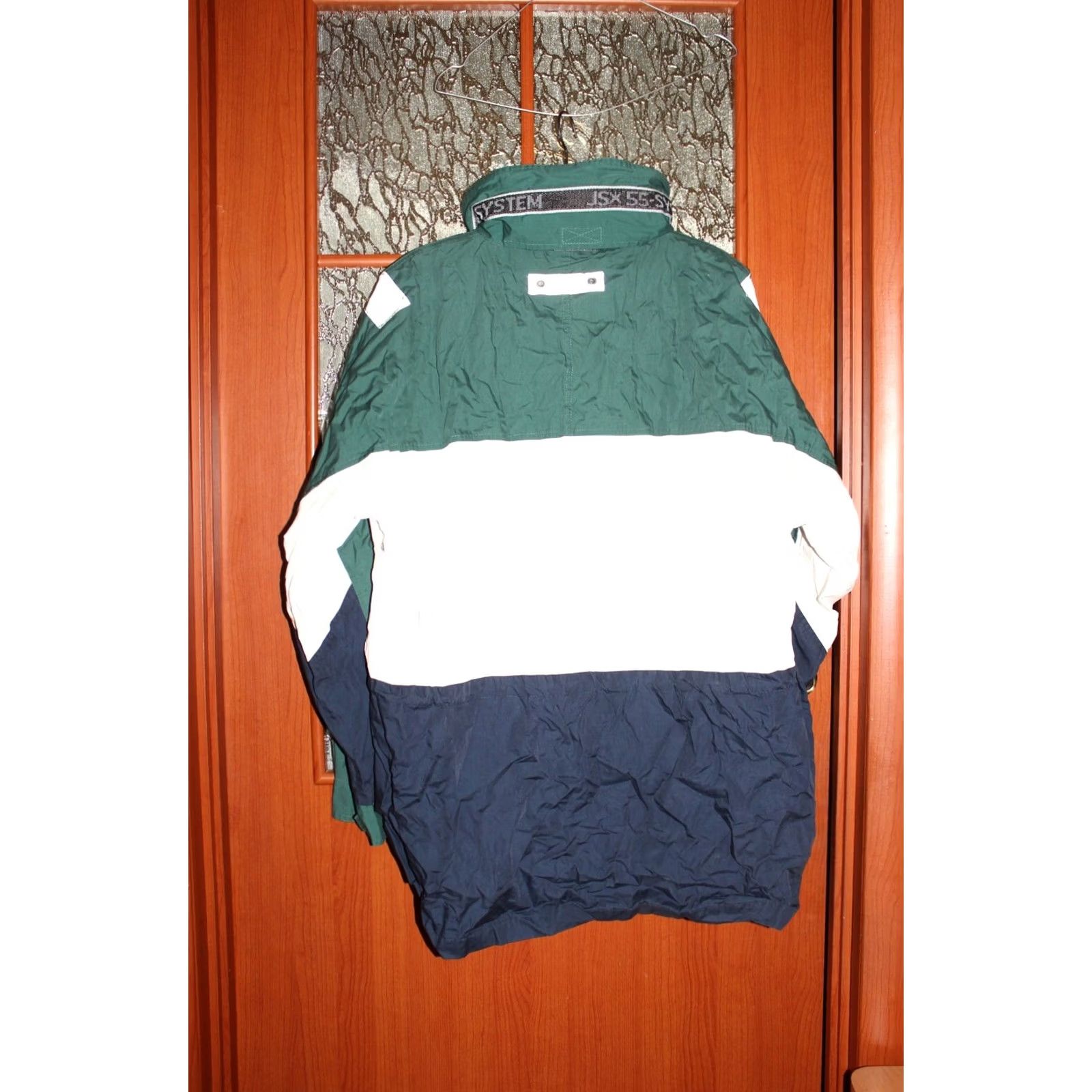Vintage VINTAGE Jonathan Stone Jacket Unisex Adults XL Green White wind-rain jacket Mens Size US XL / EU 56 / 4 - 4 Thumbnail