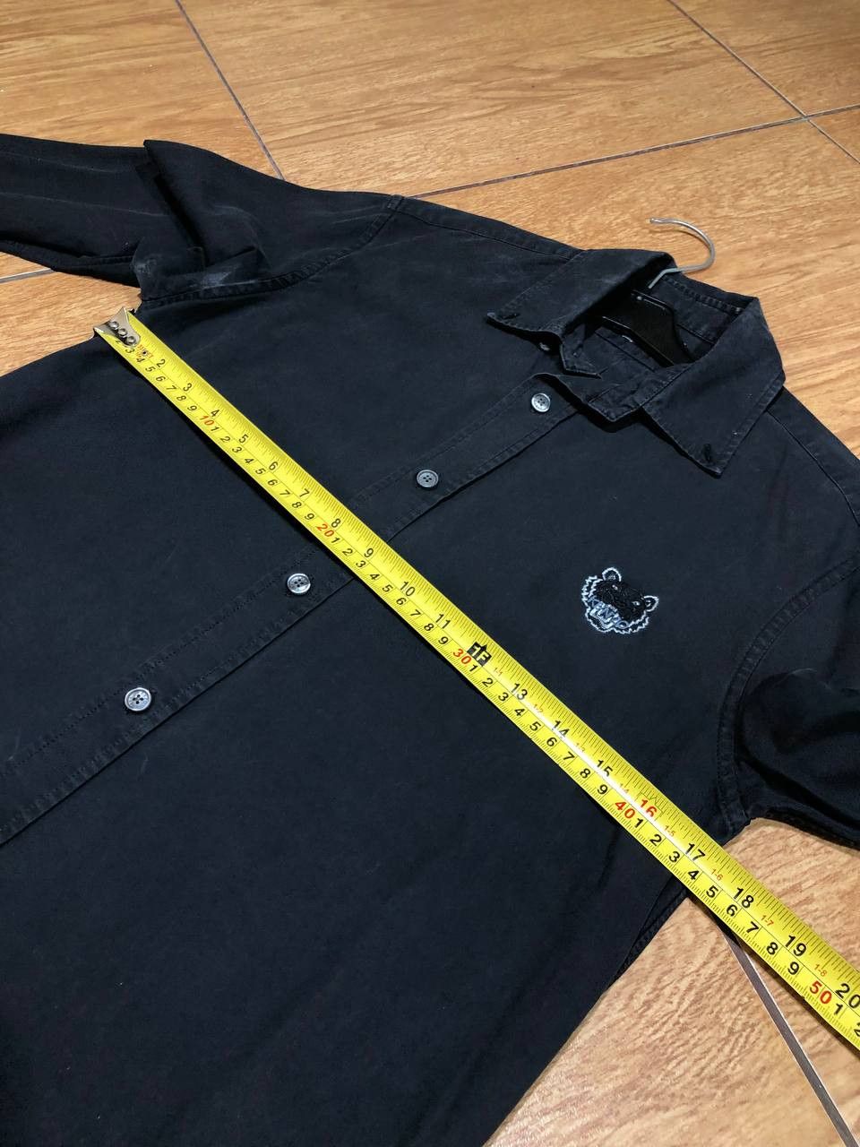 Kenzo Vintage Y2K Kenzo black shirt logo streetwear Size US XS / EU 42 / 0 - 11 Thumbnail