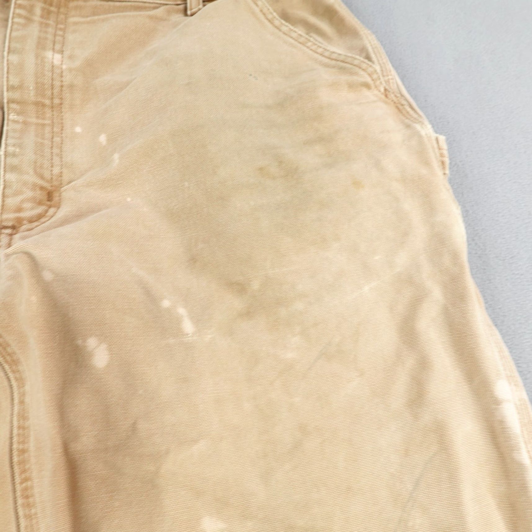 Carhartt Carhartt Pants 40x36 Brown Canvas Workwear Mens Jeans Carpenter Straight Regular Inseam 35 Distressed Features Pockets Logo Size US 39 - 5 Thumbnail