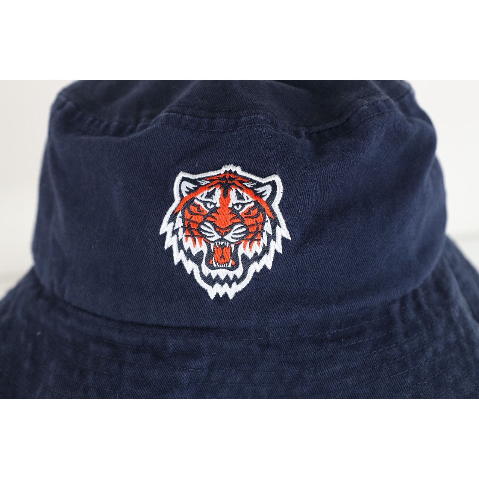 Vintage Vintage Y2K Retro Logo Detroit Tigers Baseball Bucket Hat Size ONE SIZE - 2 Thumbnail