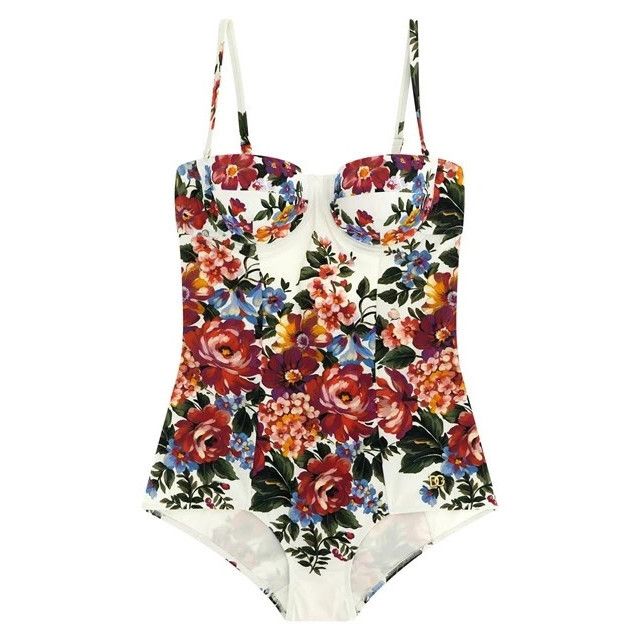 DOLCE&GABBANA White Re-Edition 2000 Swimsuit New & Authentic