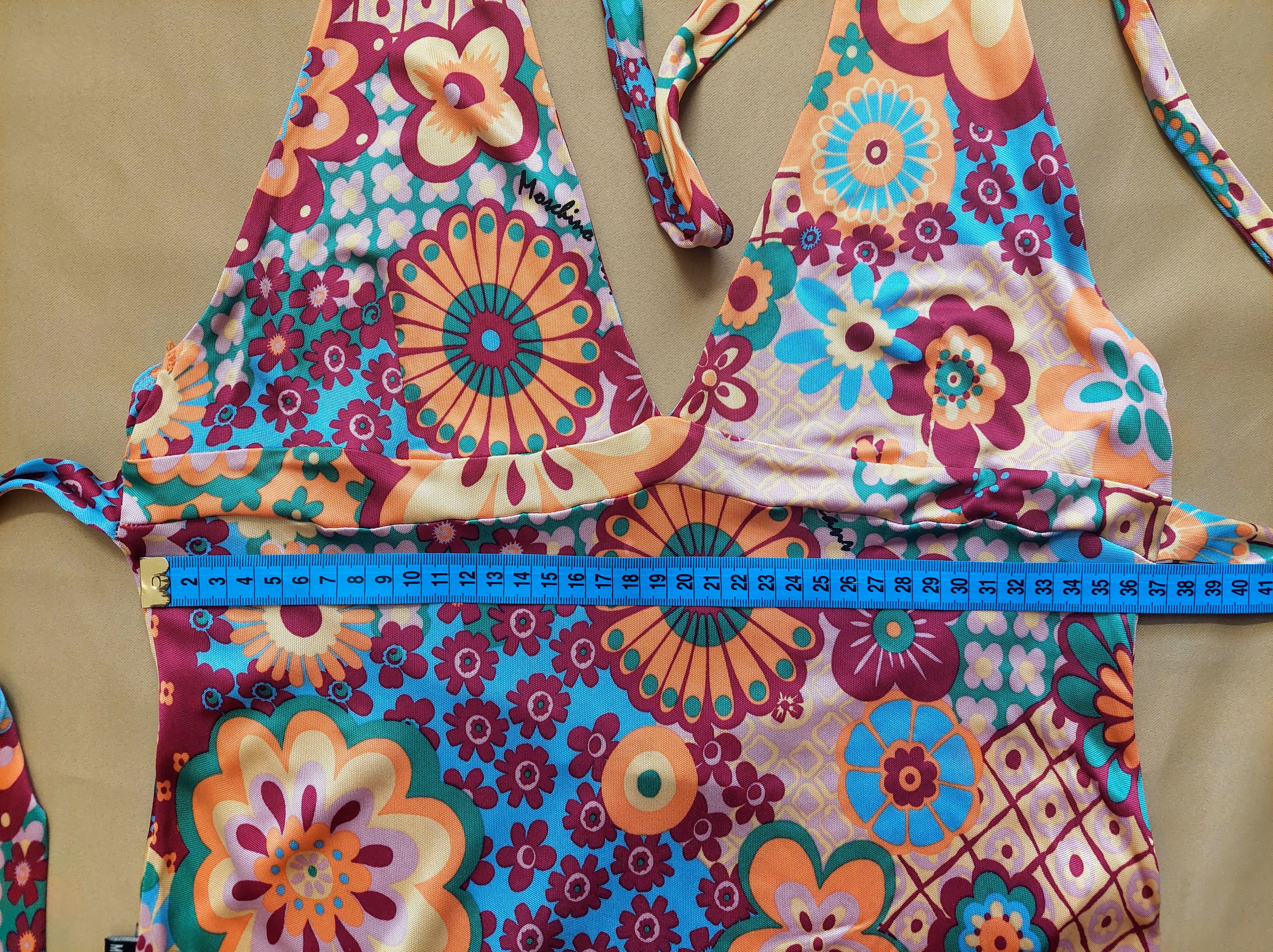 Moschino Moschino Jeans Donna Multicolor Floral Maxi Dress Size US 10 Size M / US 6-8 / IT 42-44 - 19 Thumbnail