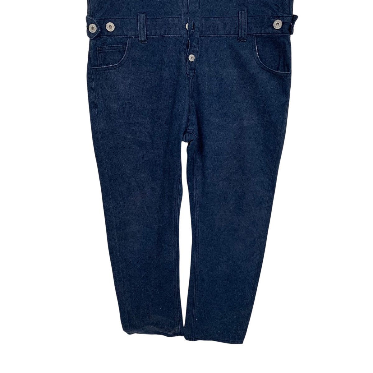 Japanese Brand Moon Blue Hoist Metropolis USA Jumpsuit Size 32" / US 10 / IT 46 - 6 Thumbnail