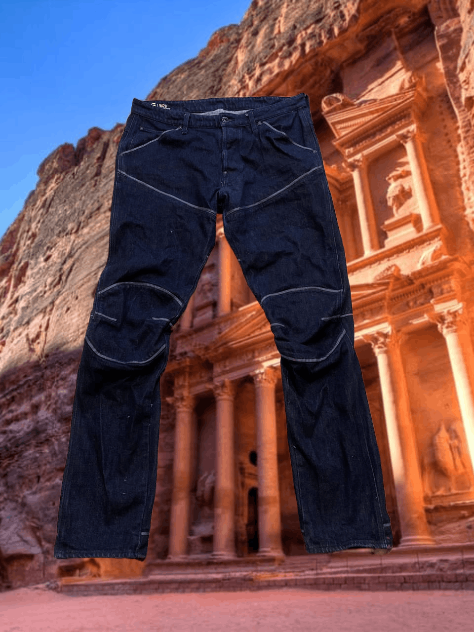 G-Star Vintage G-Star Raw 5620 jeans blue Y2K streetwear Size US 34 / EU 50 - 1 Thumbnail