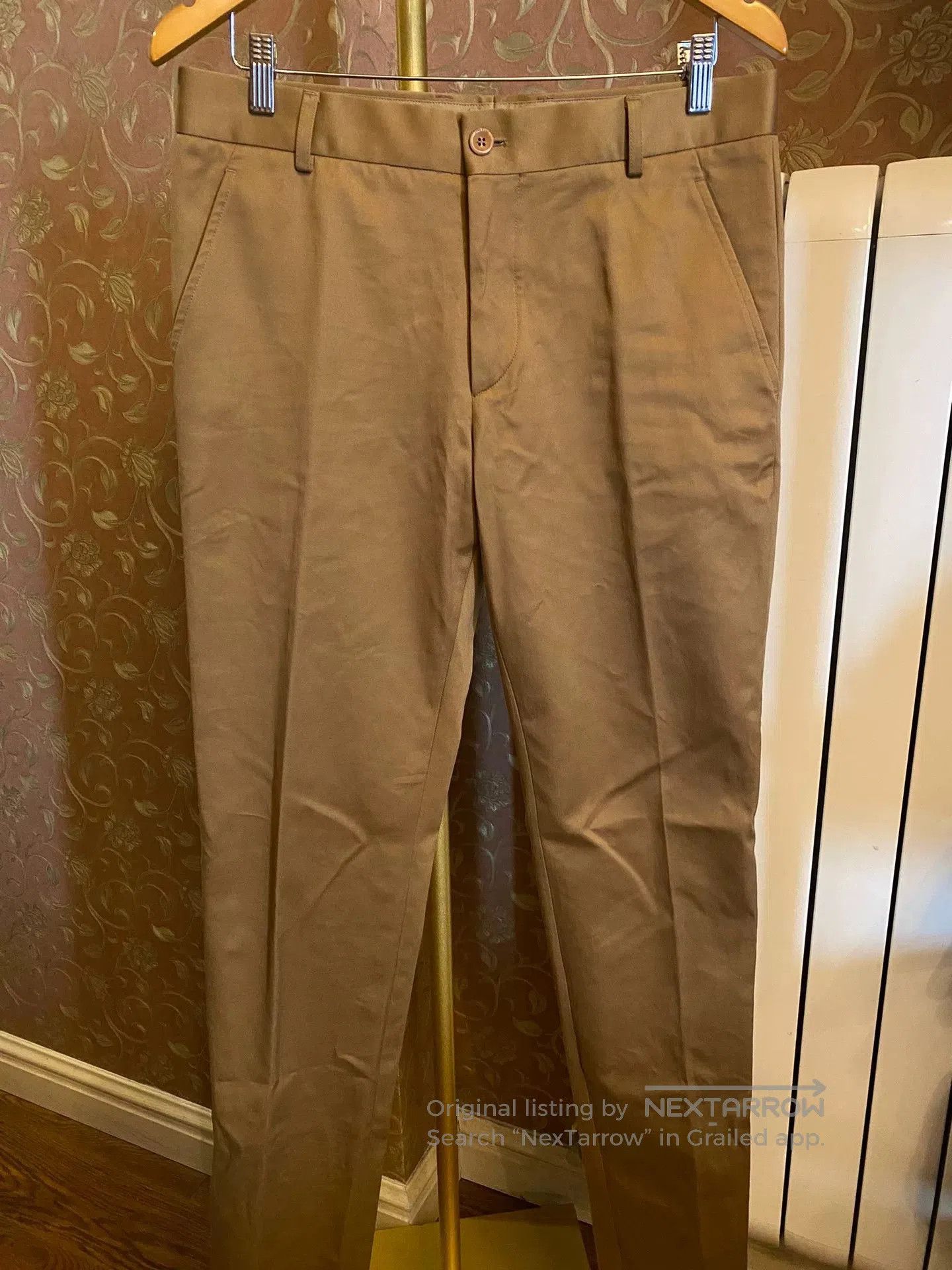 Loro Piana Loro Piana Men's Khaki Casual Trousers. Size US 32 / EU 48 - 1 Thumbnail
