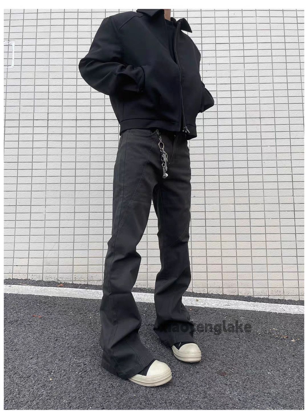 Designer × Japanese Brand × Vintage utility punk grunge bootcut yuppie patchwork pants Size US 30 / EU 46 - 5 Thumbnail