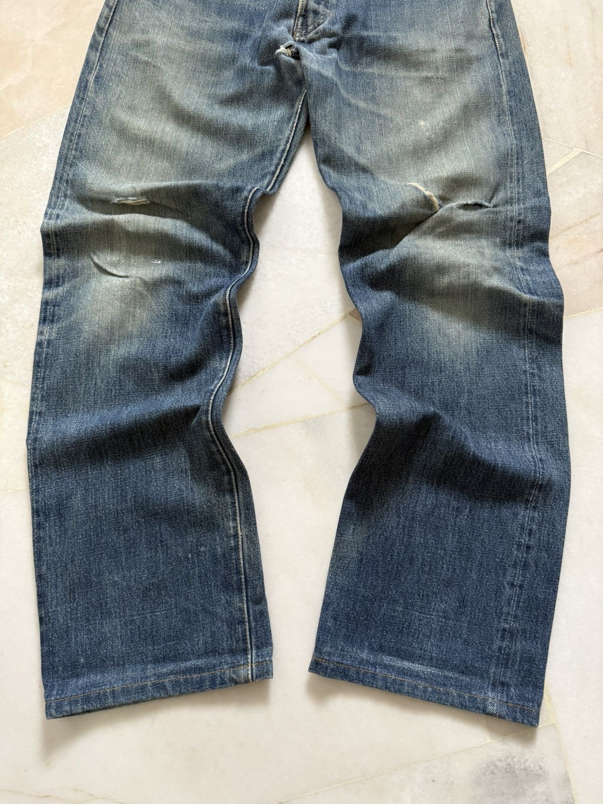 Levi's Vintage Clothing Vintage LEVIS BIG E BUTTON 555 LVC Size US 30 / EU 46 - 3 Thumbnail