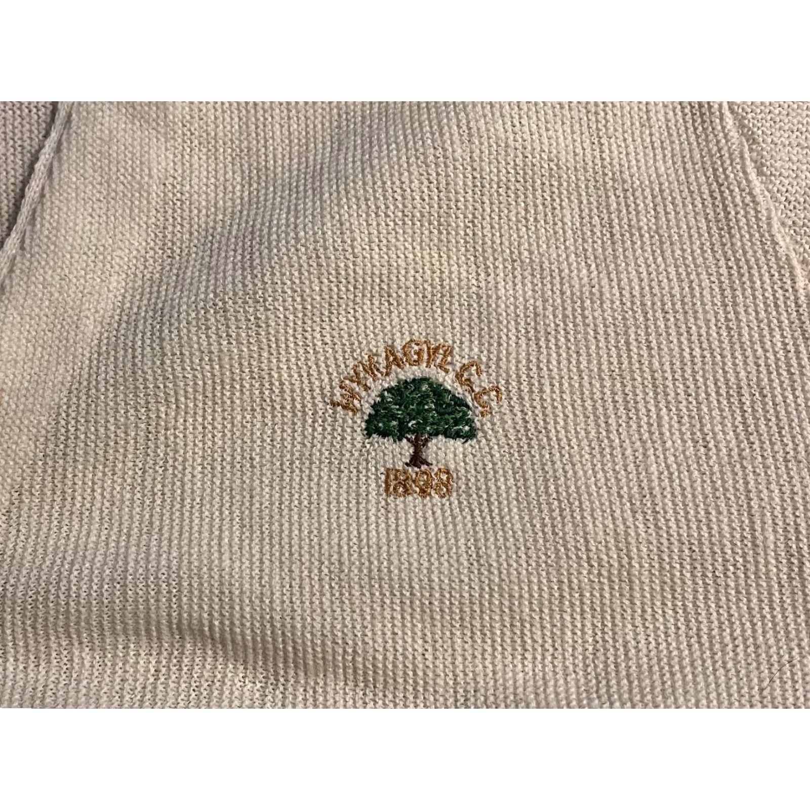 Vintage VINTAGE Pickering Wykagyl Country Club Golf Cardigan Sweater Men’s Small White Cardigan Knit Logo Embroidered City Dad Outdoor Preppy Sports Golf Size US S / EU 44-46 / 1 - 3 Thumbnail