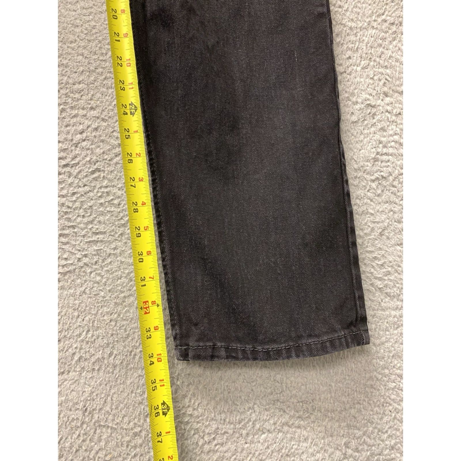 Vintage Mens Urban Pipeline Jeans 36x34 Black Straight Regular Cotton Zip Button Mens Boys? Size US 36 / EU 52 - 5 Thumbnail