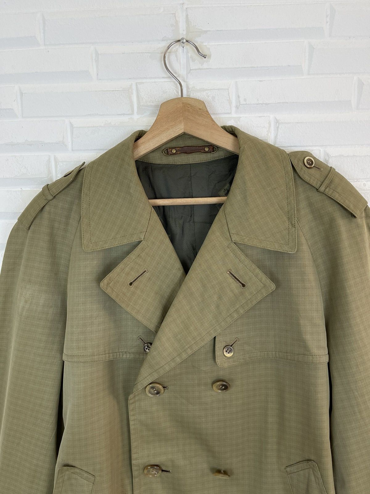 Lanvin VINTAGE LANVIN PARIS TRENCH COAT DOUBLE BREAST Size US M / EU 48-50 / 2 - 3 Thumbnail