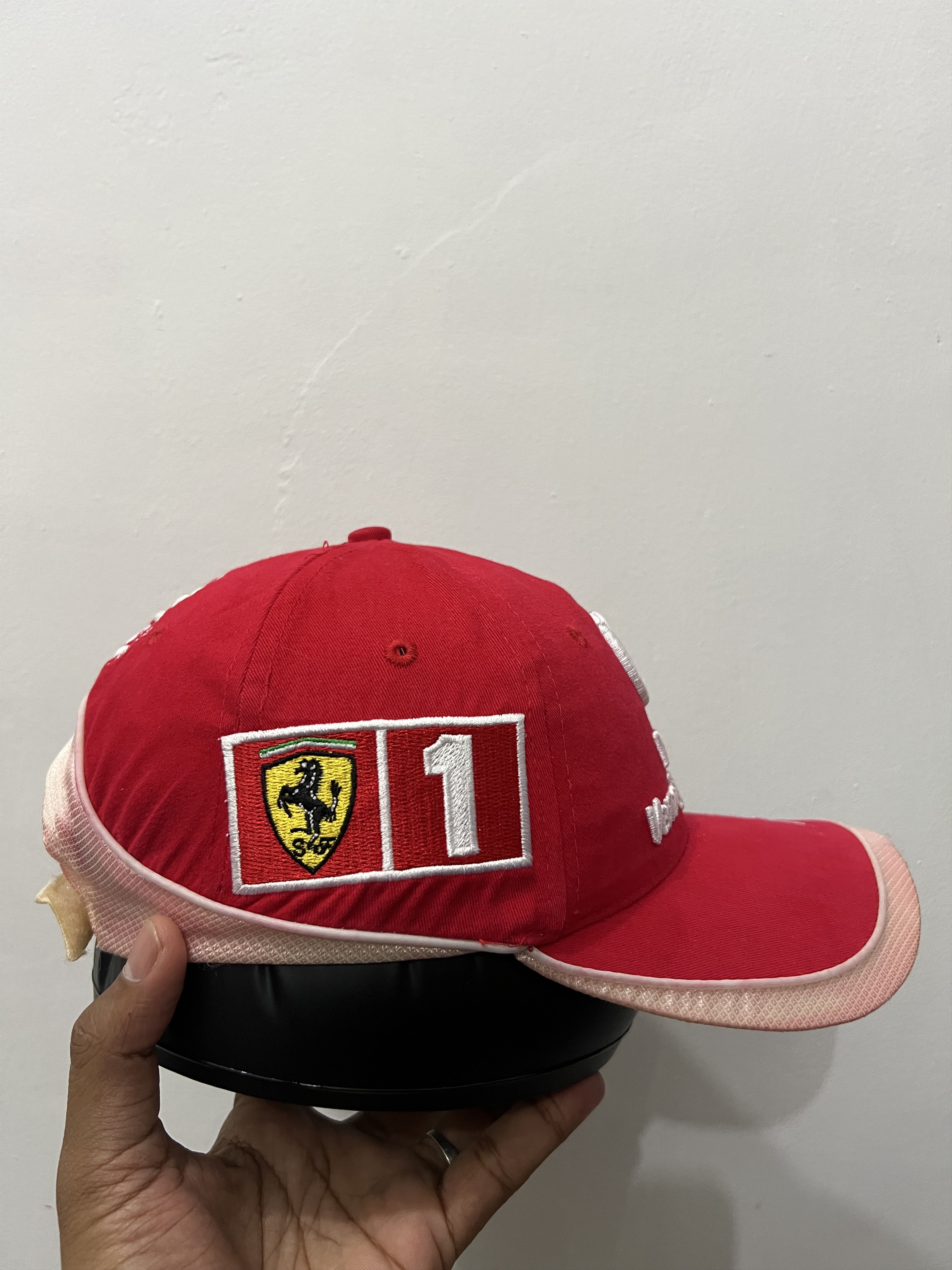 Ferrari Micheal Schumacher Deutsche Vintage Hat Size ONE SIZE - 6 Thumbnail