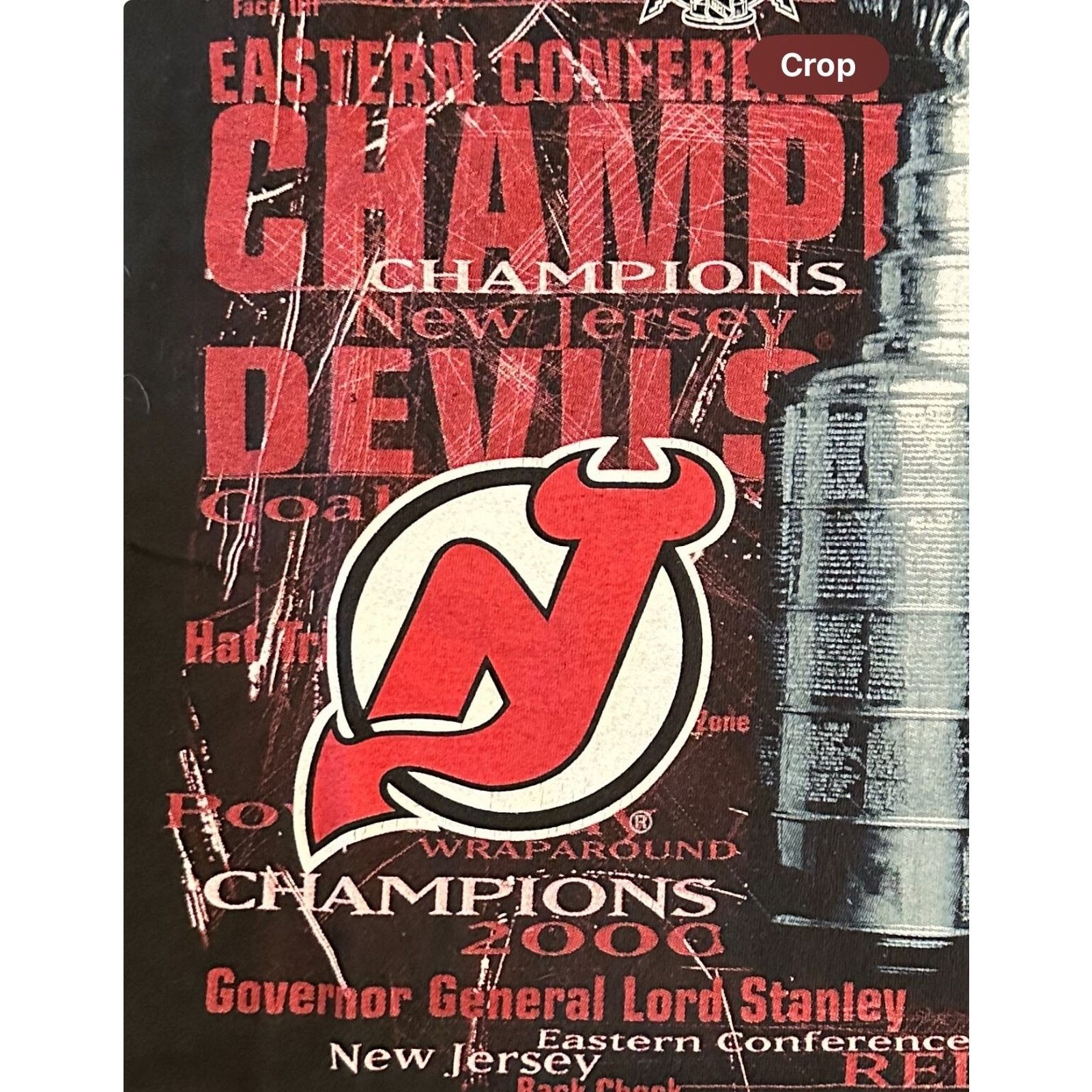 Delta New Jersey Devils 1995 Stanley Cup Champions Shirt USA L NHL Size US L / EU 52-54 / 3 - 5 Thumbnail