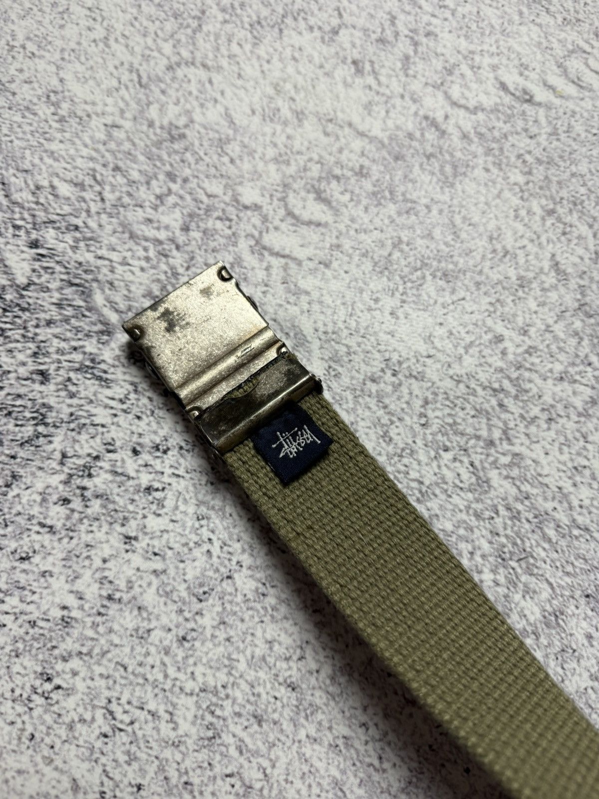 Stussy Vintage Stussy Cotton Belt Logo Y2k Avant Garde Style Rare Size ONE SIZE - 8 Thumbnail