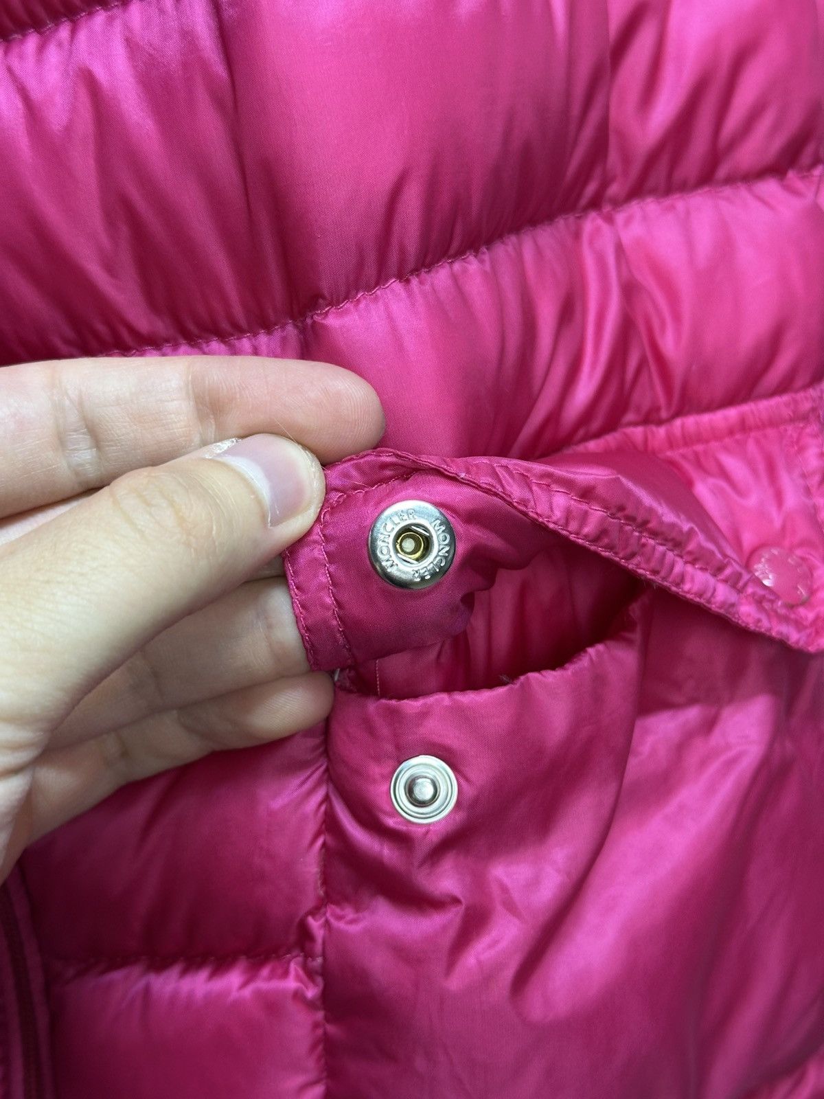 Moncler Moncler Lans Down Puffer Jacket Pink Lightweight Size M / US 6-8 / IT 42-44 - 8 Thumbnail