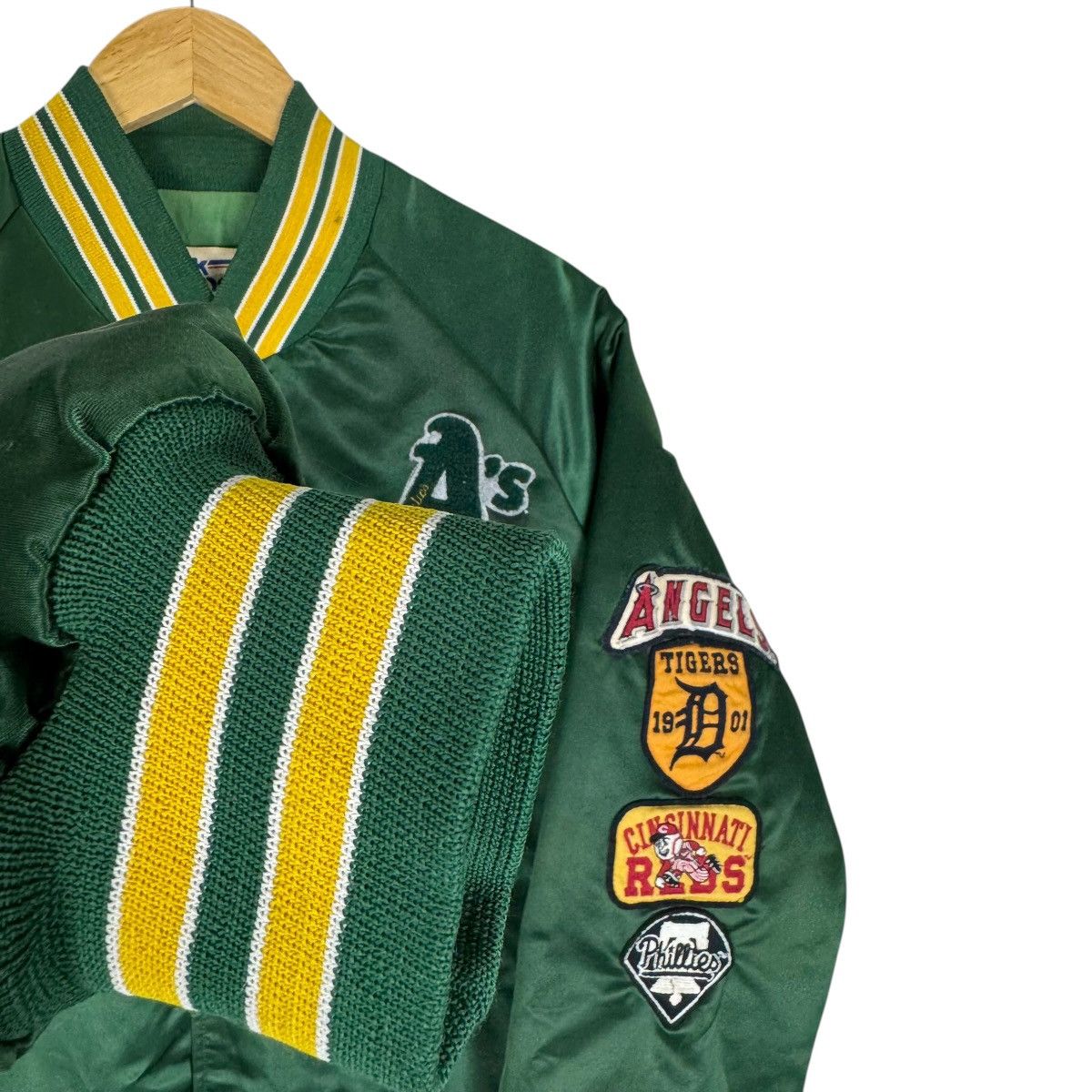 Chalk Line ☀️OAKLAND ATHLETICS MLB VARSITY JACKET Size US M / EU 48-50 / 2 - 6 Thumbnail