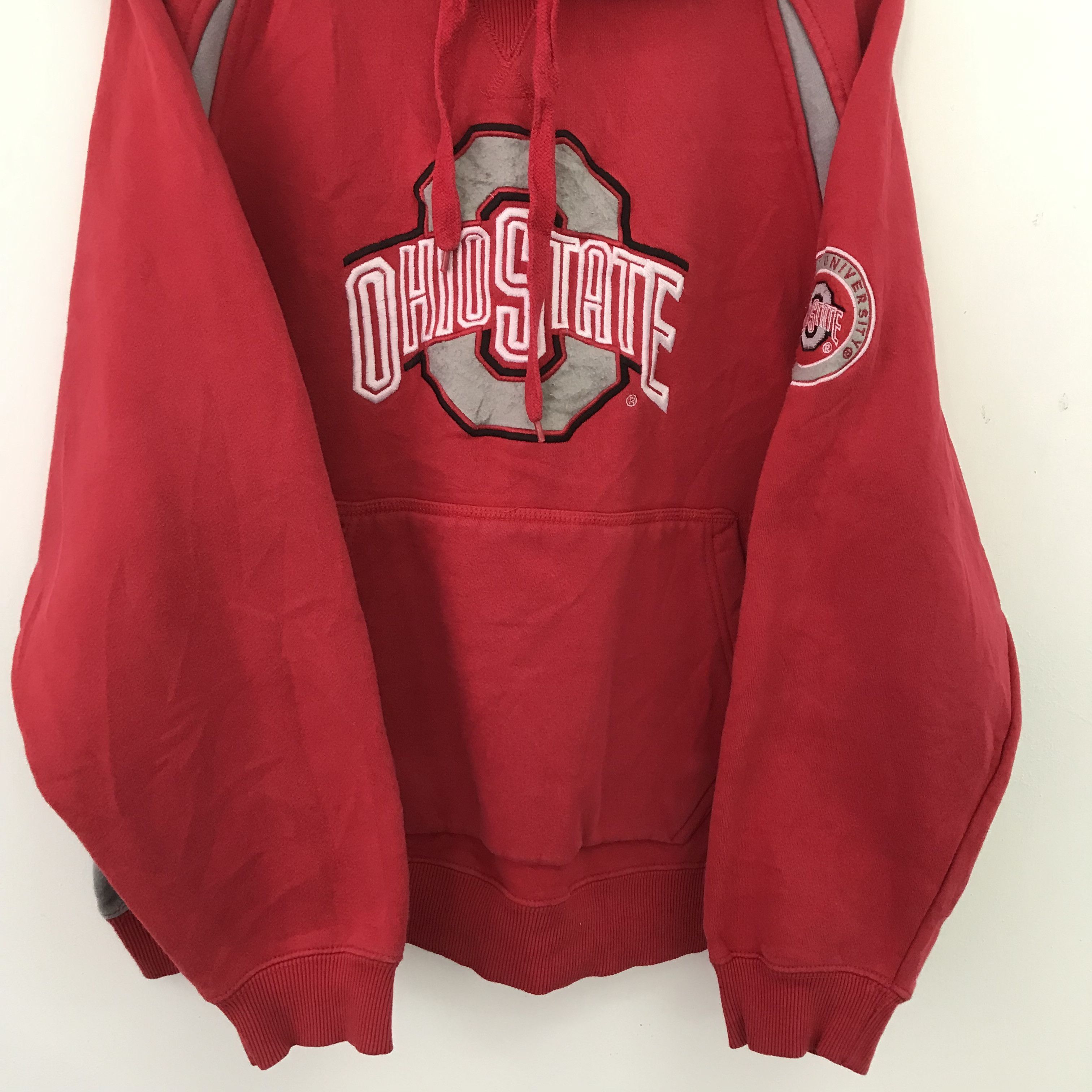 Vintage Vintage 90s Ohio State University Ncaa Red - 492 Size US L / EU 52-54 / 3 - 4 Thumbnail