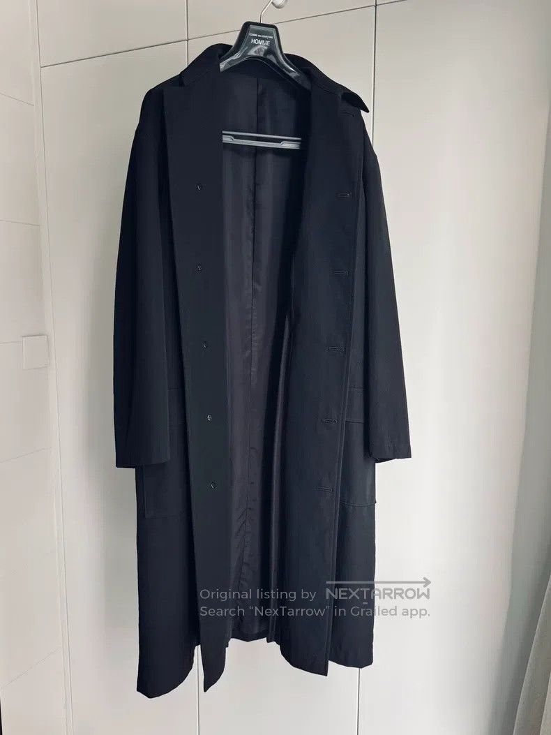 Yohji Yamamoto Yohji Yamamoto Long breasted trench coat Size US L / EU 52-54 / 3 - 8 Thumbnail