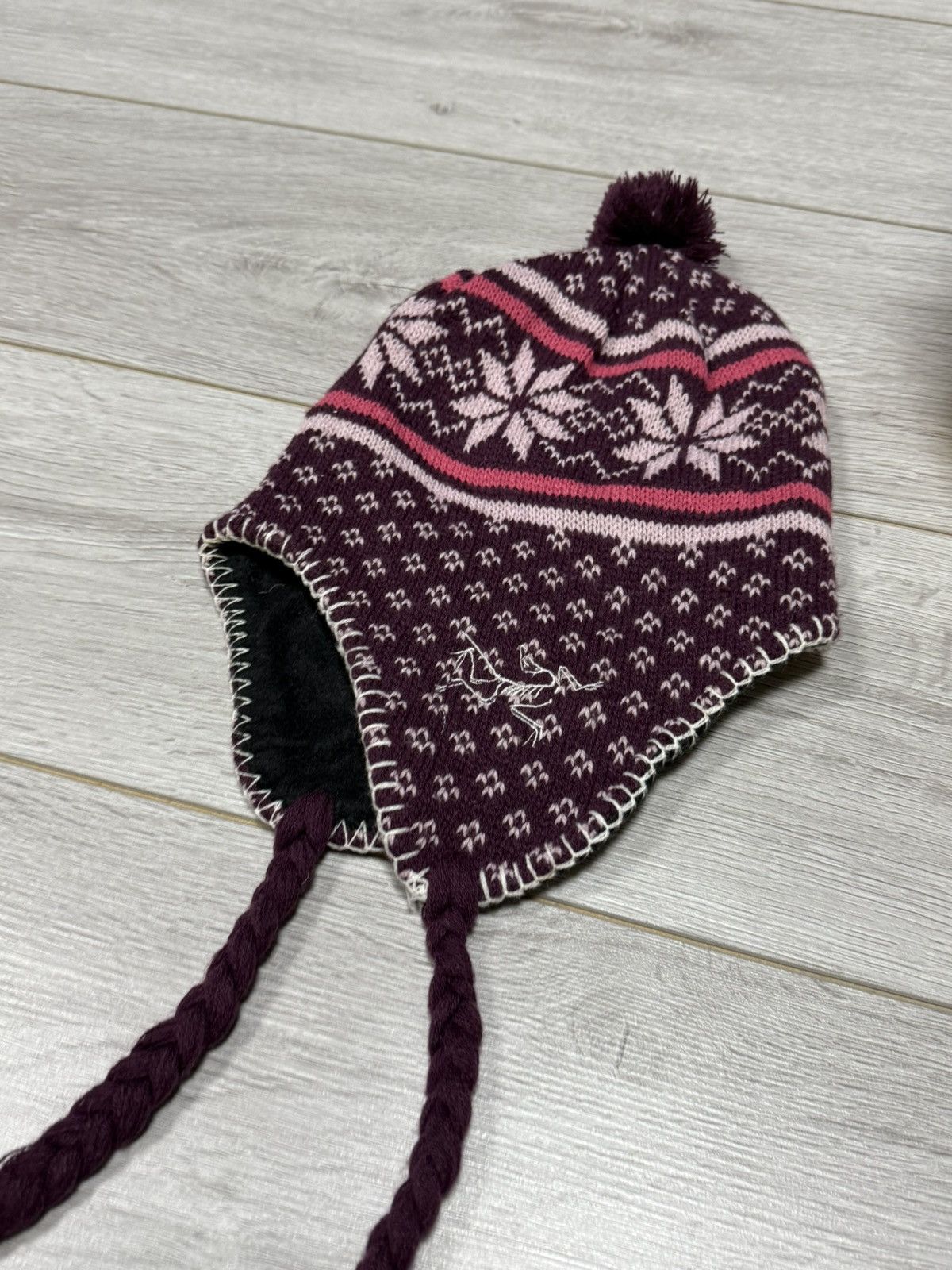 Arc'teryx Arcteryx knitted bird lace hat beanie patterns norway style Size ONE SIZE - 2 Thumbnail