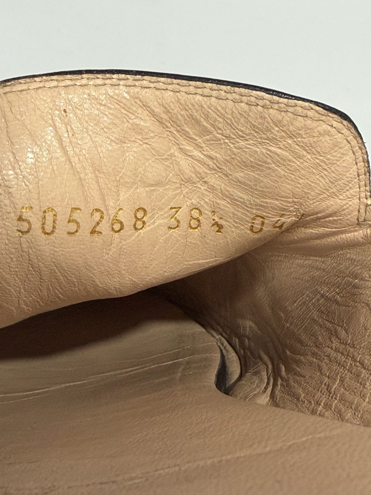 Gucci Gucci Leather Bee Embroidered Princetown Mules Size 38.5 Size US 8.5 / IT 38.5 - 7 Thumbnail