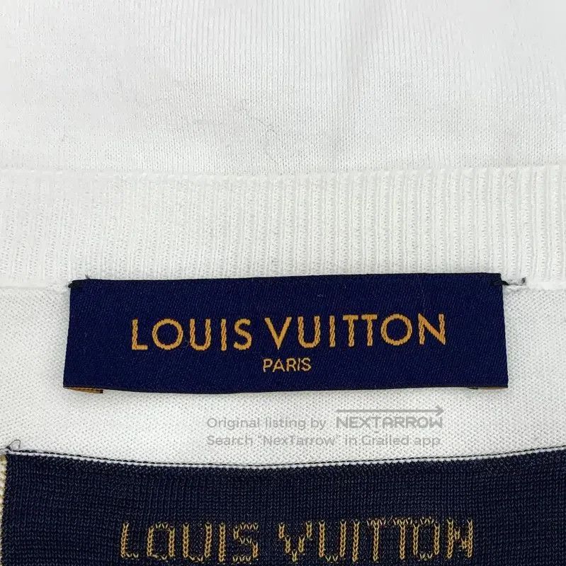 Louis Vuitton Louis Vuitton White Cotton XXL T-Shirt . Size US XXL / EU 58 / 5 - 6 Thumbnail