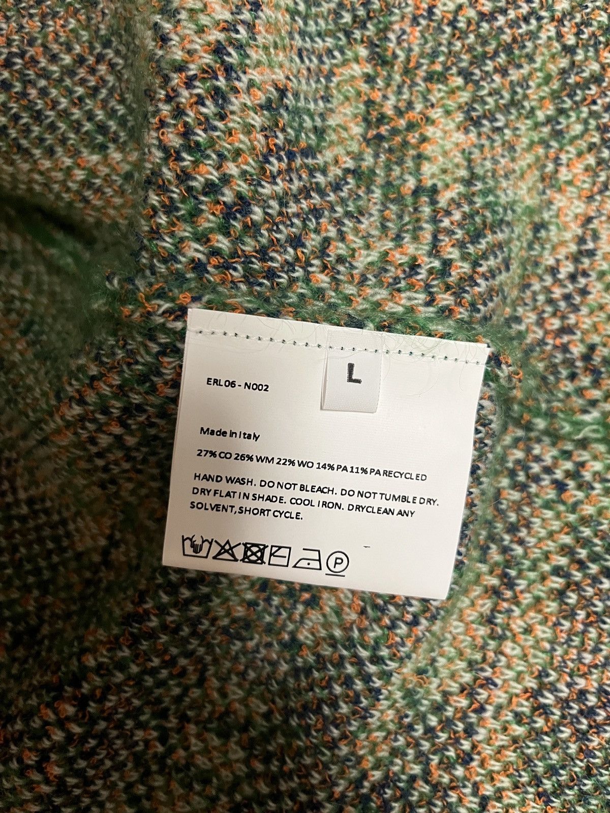 ERL ERL plaid check knit cardigan Size US L / EU 52-54 / 3 - 7 Thumbnail