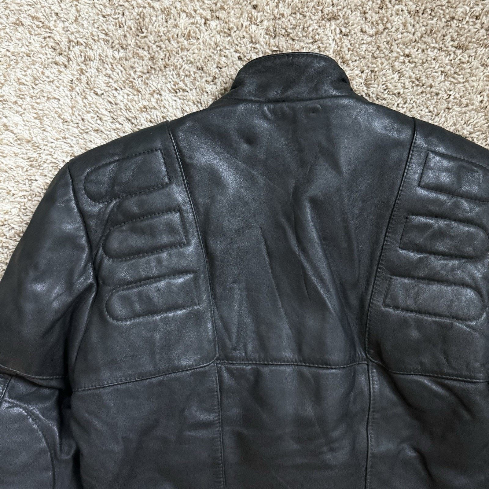Harley Davidson × Hein Gericke × Vintage Harley Davidson Hein Gericke Black Leather Motorcycle Jacket Size US M / EU 48-50 / 2 - 7 Thumbnail