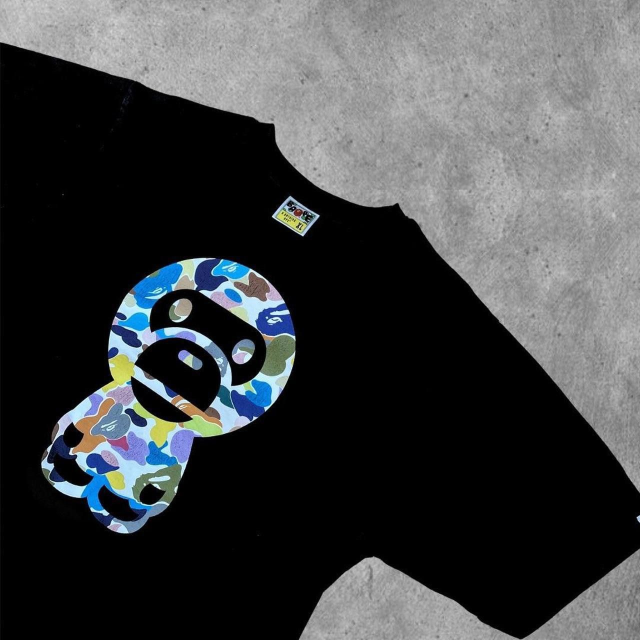 Bape Bape Multi Camo Big Baby Milo Tee Size US M / EU 48-50 / 2 - 1 Thumbnail