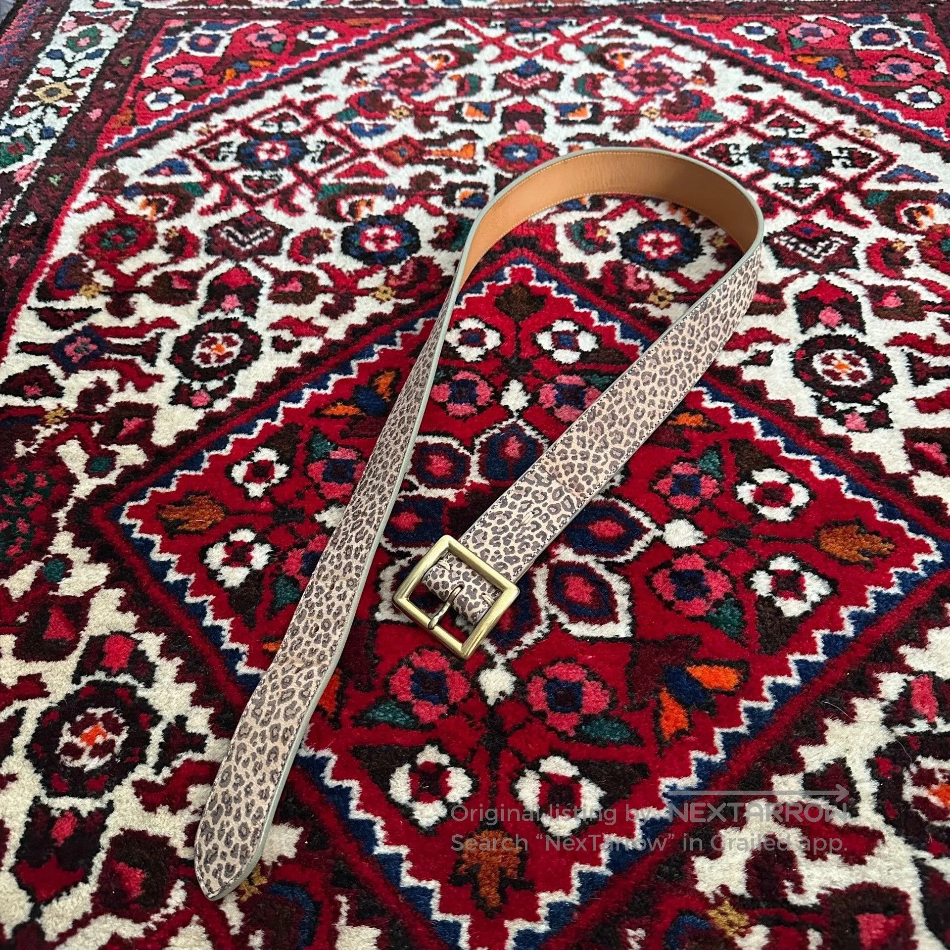 Visvim visvim 17ss Leopard Print Belt 36. Size ONE SIZE - 4 Thumbnail