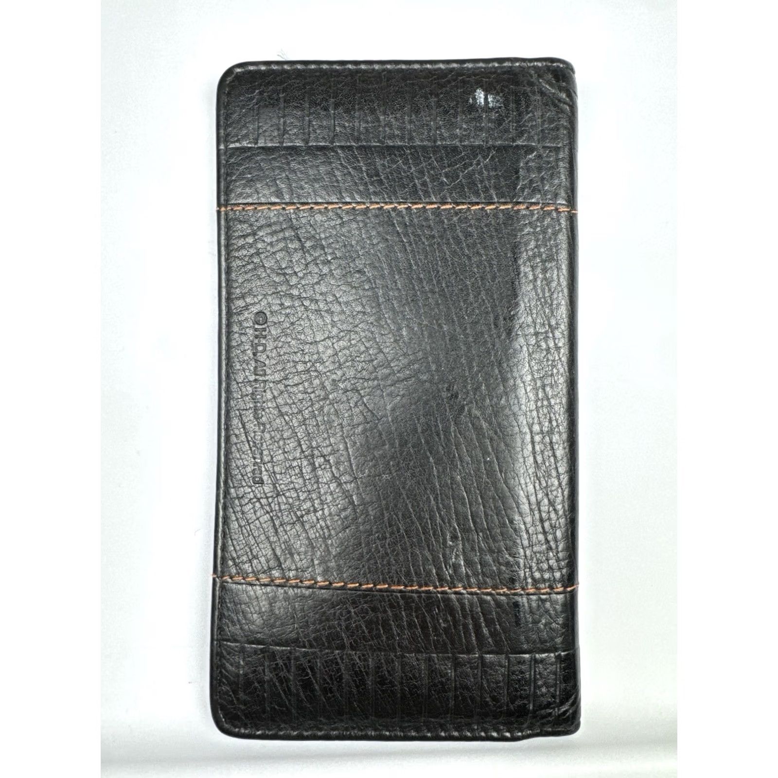 Harley Davidson Harley-Davidson Leather Bifold Wallet Studded Black Biker 7” Mens Wallet Size ONE SIZE - 3 Thumbnail