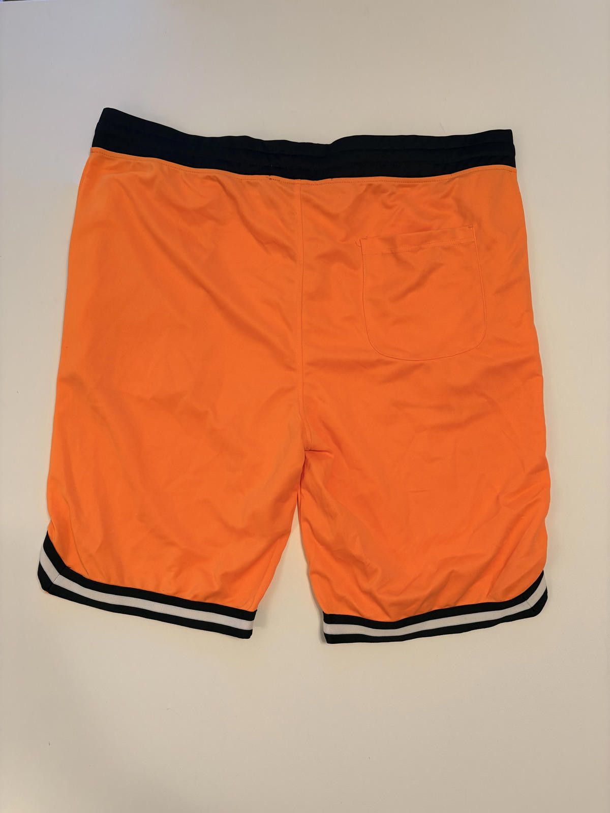 Rockstar Games Rockstar Orginial Men's Orange basketball Shorts (Size 3XL) Size US 44 / EU 60 - 2 Thumbnail