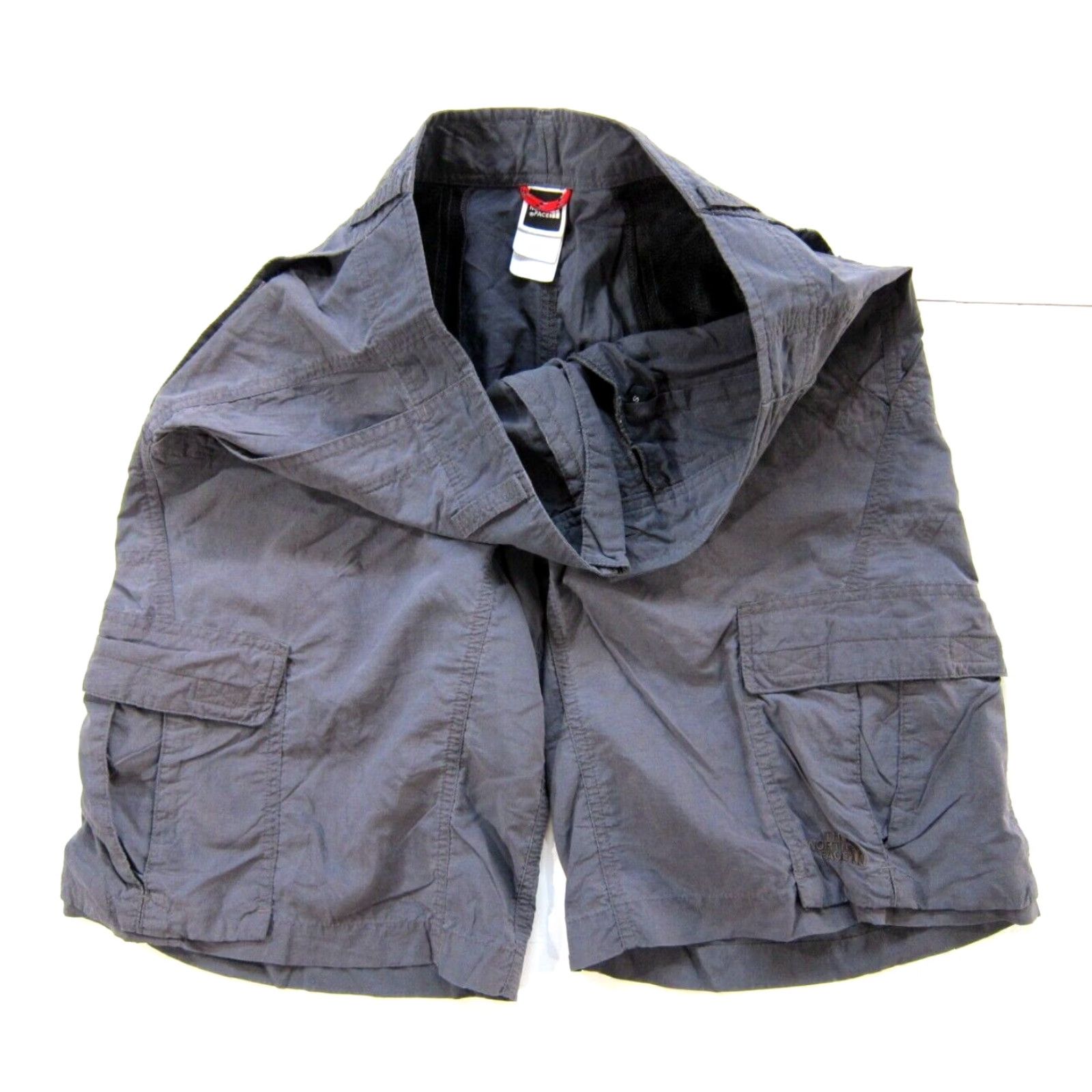 The North Face VINTAGE The North Face 100% Nylon Grey Lightweight Hike Travel Pocket Cargo Short Men 32 Size US 32 / EU 48 - 7 Thumbnail