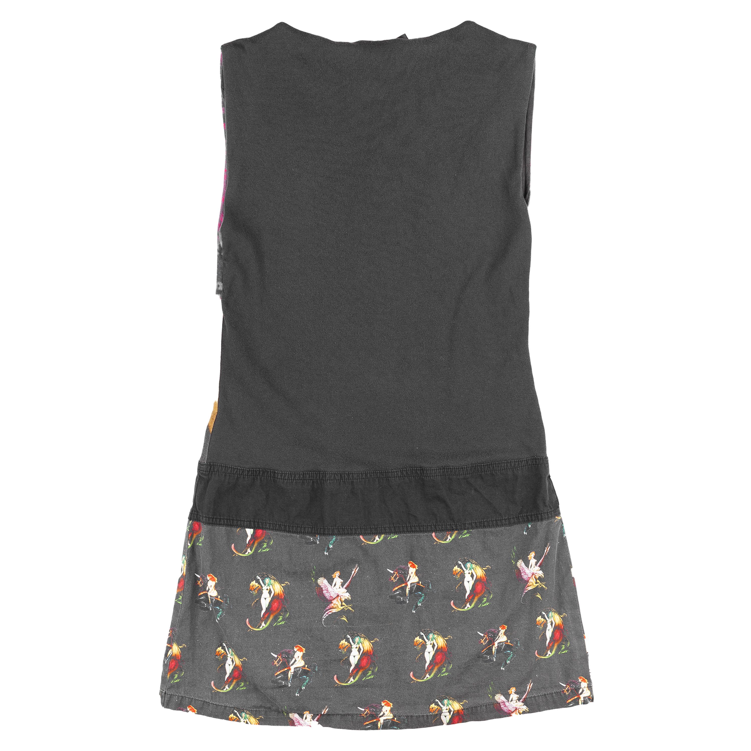 Custo Barcelona Custo Barcelona Vintage Futuristic Tank Dress (S) Size S / US 4 / IT 40 - 2 Thumbnail