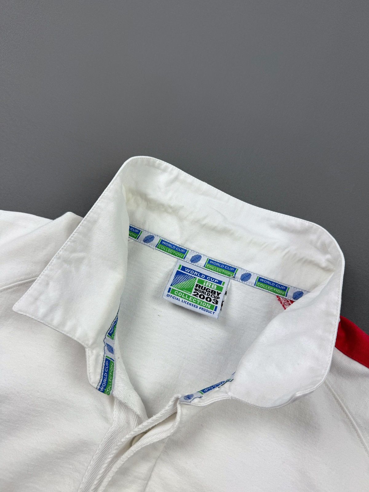 Vintage Vintage England World Cup 2003 Australia Rugby Polo Size US L / EU 52-54 / 3 - 10 Thumbnail