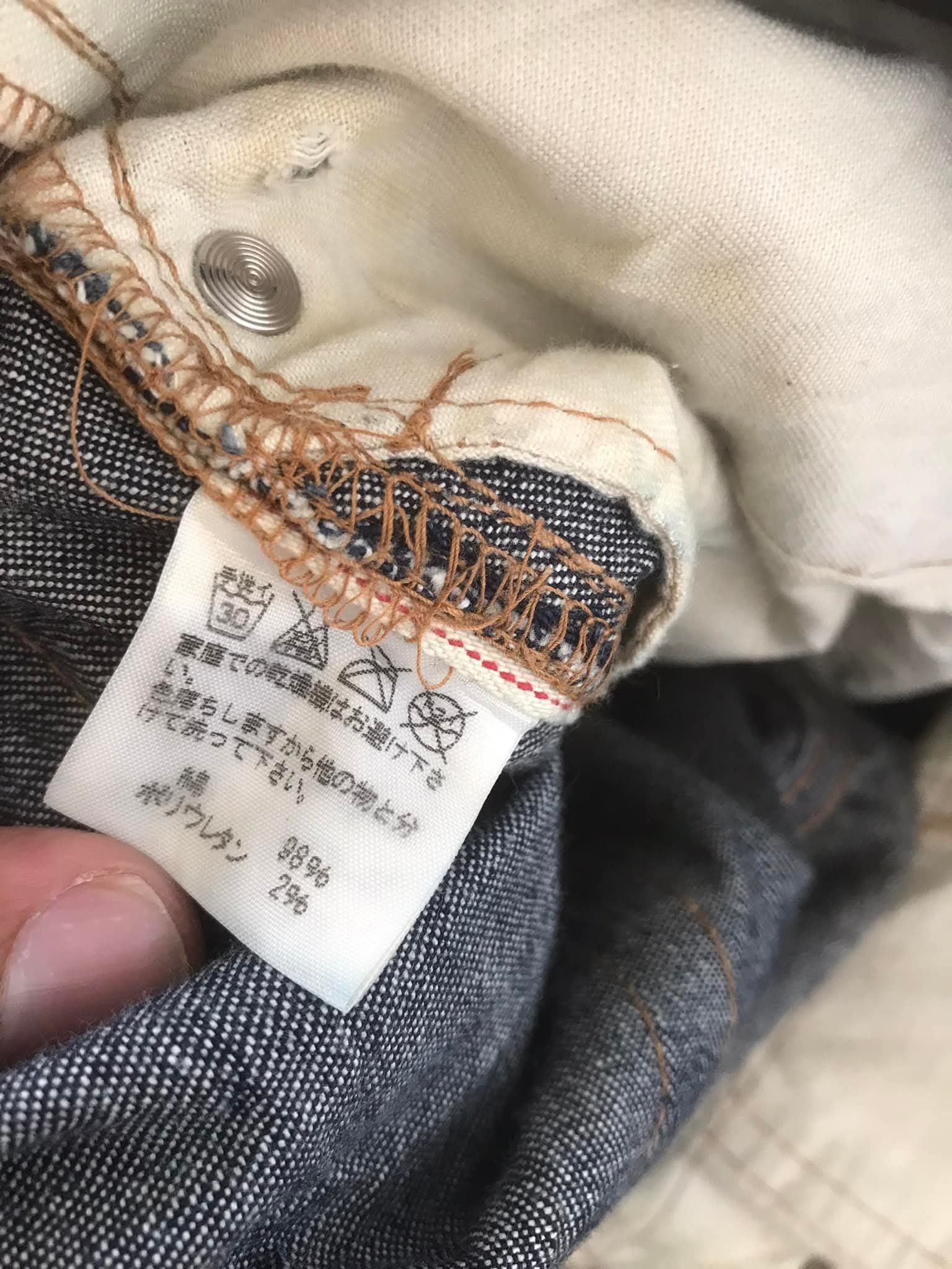 CABANE de ZUCCa Vintage Cabane De Zucca Redline Jeans, rare Size US 31 - 2 Thumbnail