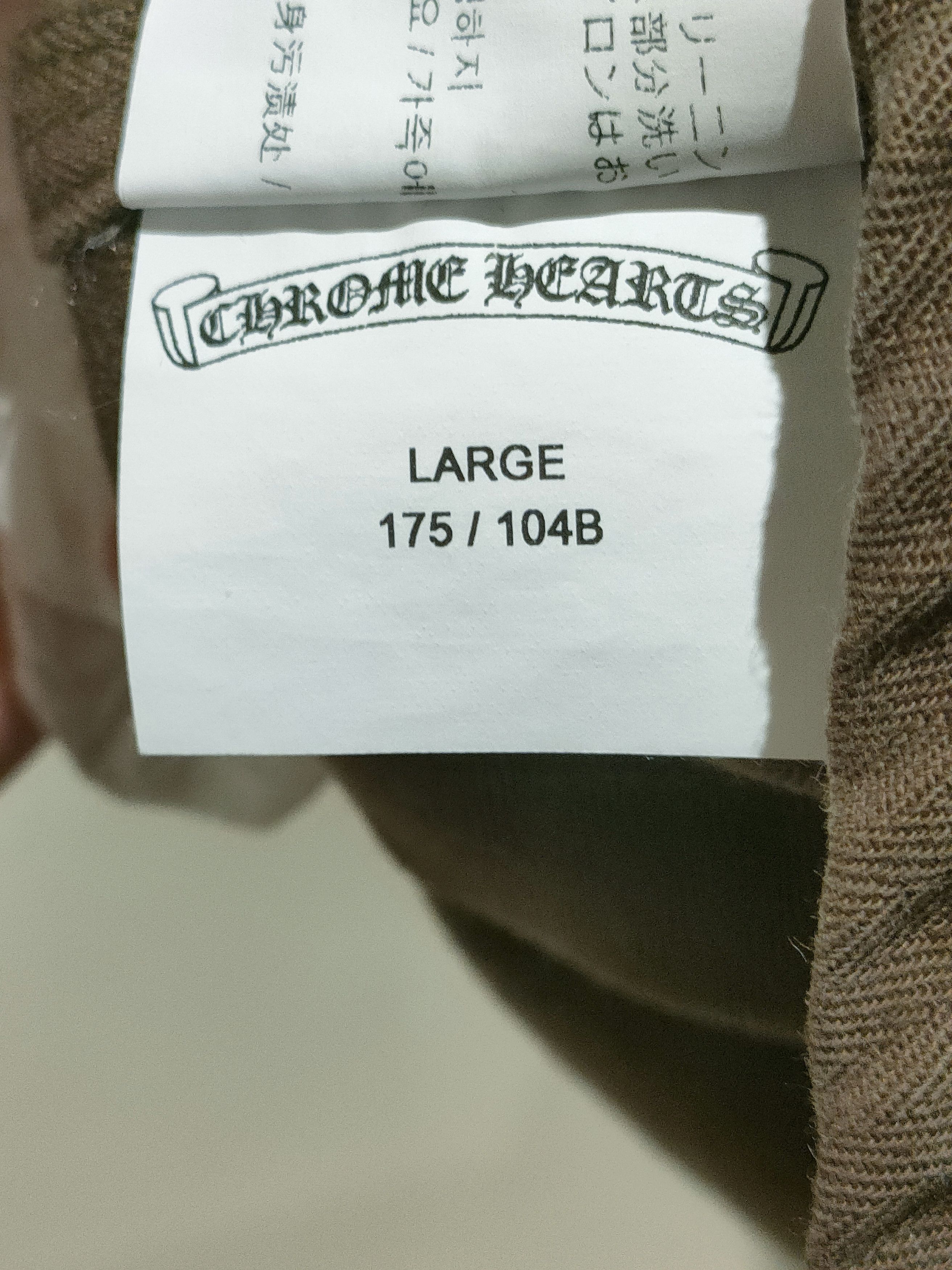 Chrome Hearts Chrome Hearts BS Fleur Patch Military Shirt Size US L / EU 52-54 / 3 - 12 Thumbnail