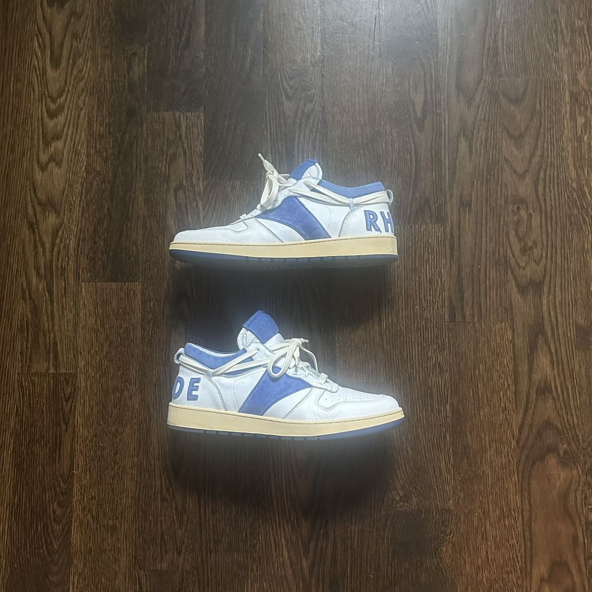 Rhude Rhude RHECESS Sneakers – Blue/White (Worn Once) Size US 9.5 / EU 42-43 - 1 Thumbnail