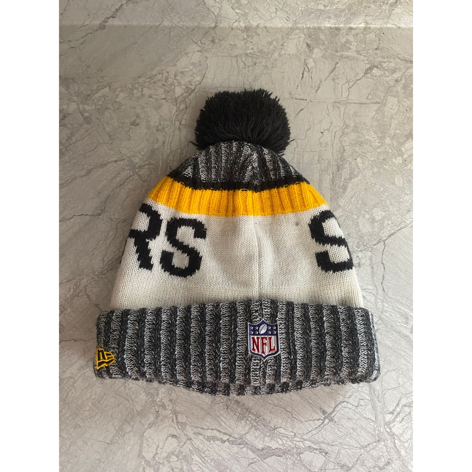New Era Pittsburgh Steelers NFL Football New Era Winter Beanie Size ONE SIZE - 5 Thumbnail