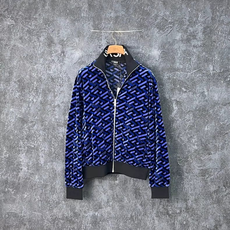 Versace Versace Maze series cotton jacket Size US M / EU 48-50 / 2 - 1 Thumbnail