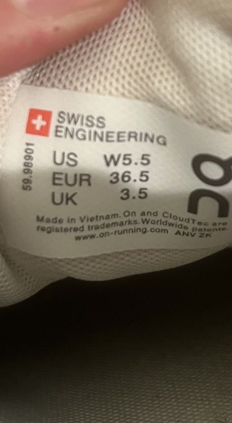 On On Cloud 5 Running Shoes Women's US Size 5.5 Denim Blue Size US 5.5 / IT 35.5 - 5 Thumbnail
