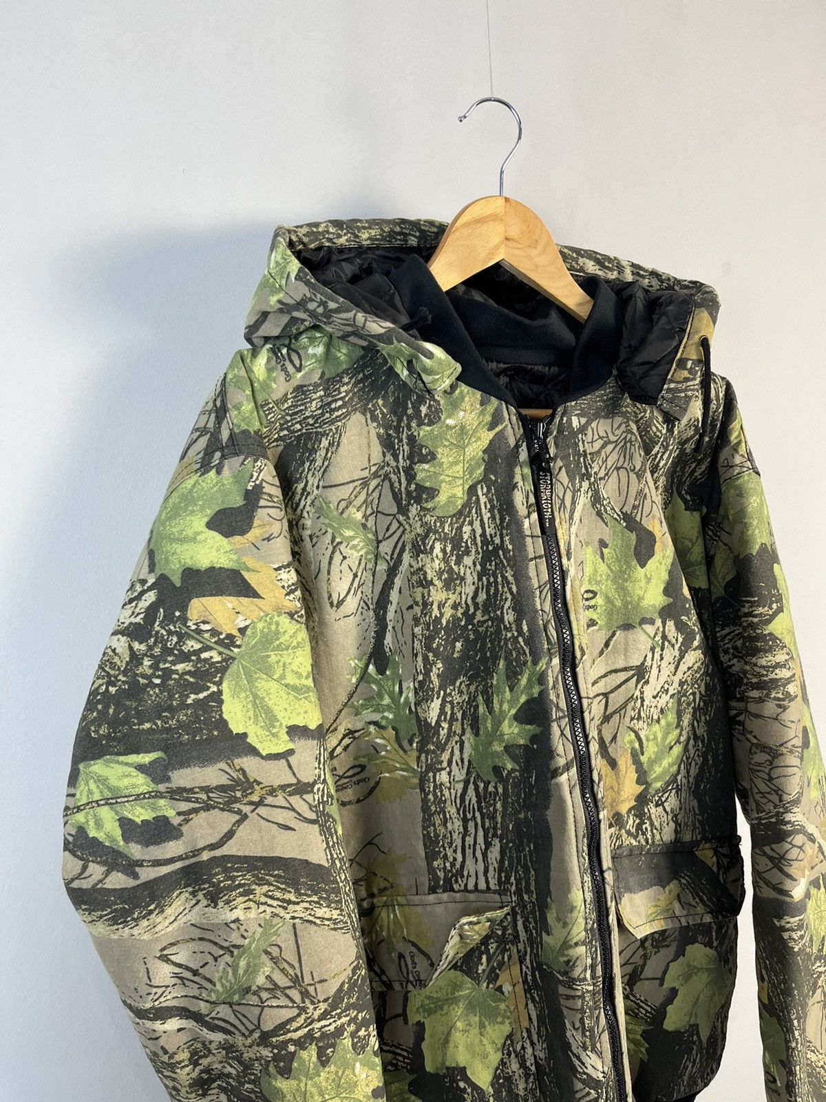 Realtree × Vintage Realtree Camo Vintage Y2K Walls Hooded Work Jacket Size US L / EU 52-54 / 3 - 2 Thumbnail