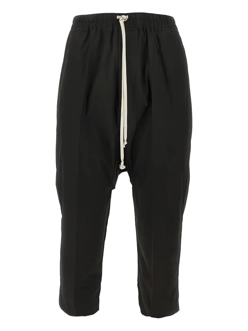 Rick Owens Drkshdw Drawstring Cropped Pants (DU18F7373) Size US 34 / EU 50 - 1 Thumbnail