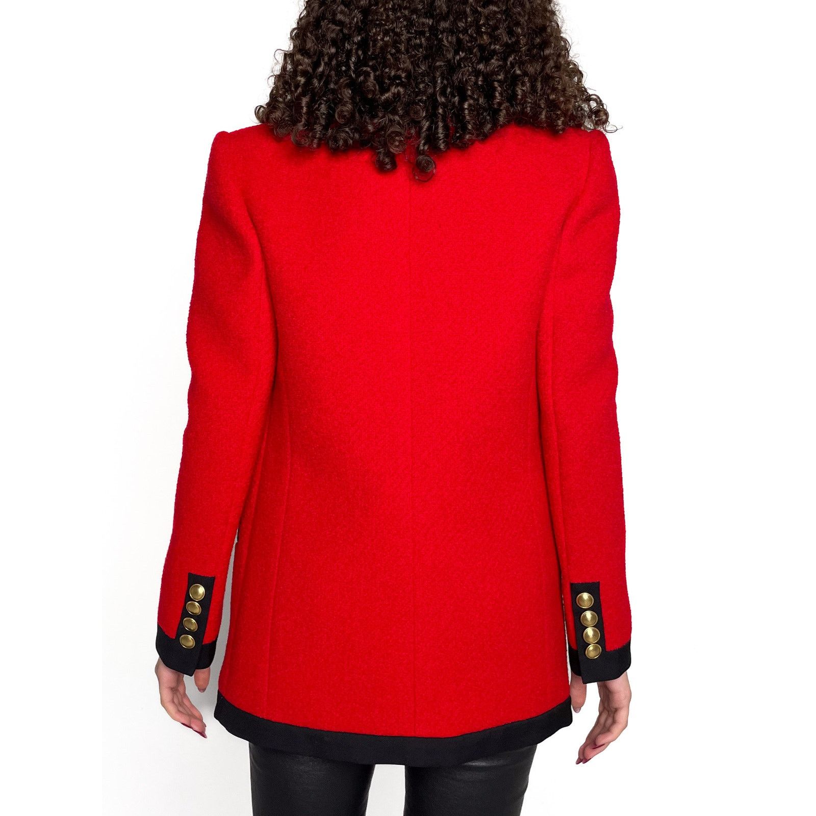 Yves Saint Laurent Red Blazer Size S / US 4 / IT 40 - 5 Thumbnail