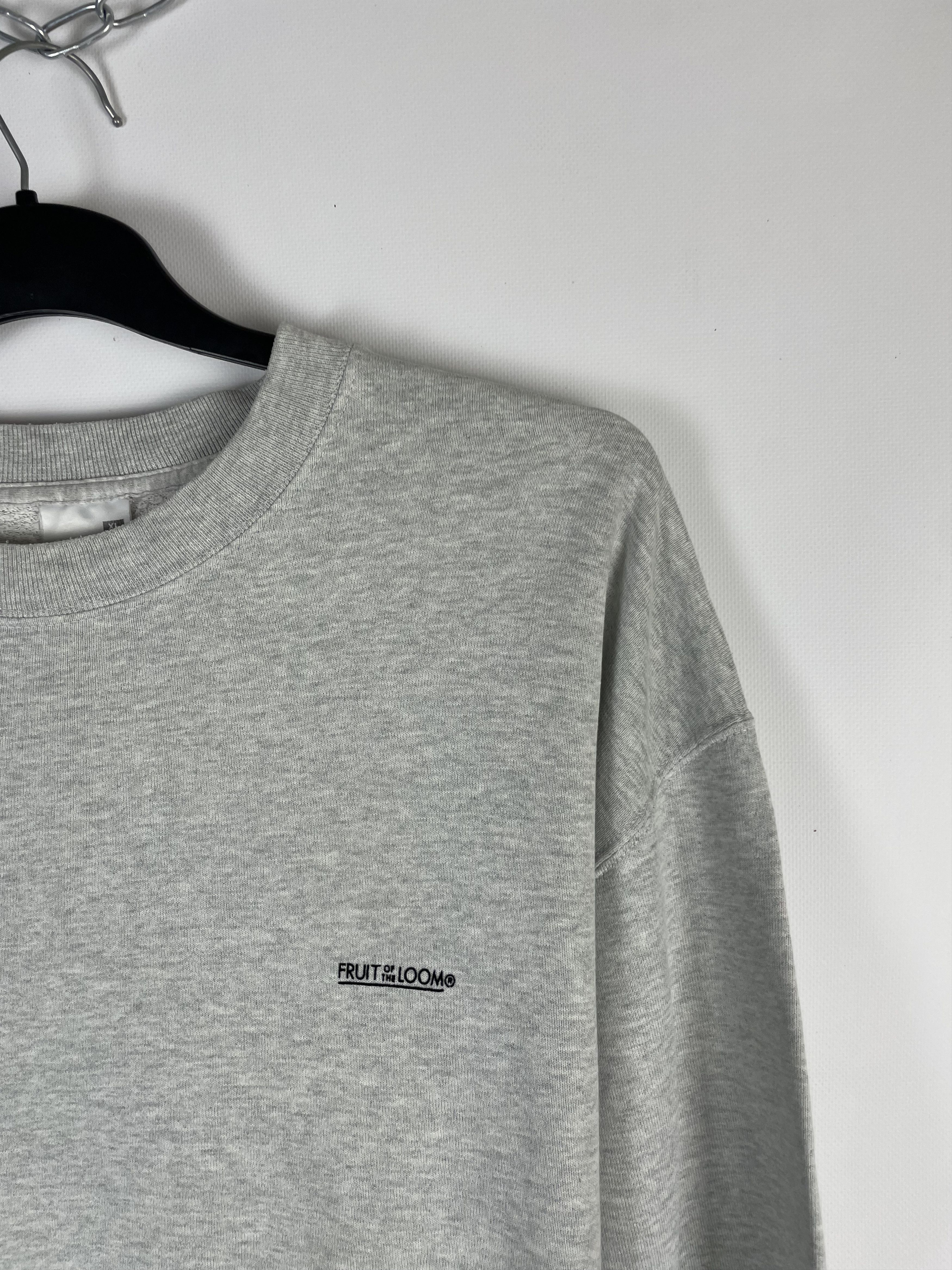 Fruit Of The Loom × Vintage Vintage Fruit of the Loom Sweatshirt 90S Size US XL / EU 56 / 4 - 4 Thumbnail